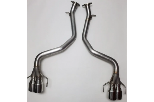 2022-2024 LEXUS IS500 MUFFLER DELETE WITH POLISHED TIPS 2022-2024 LEXUS IS500 MUFFLER DELETE WITH POLISHED TIPS