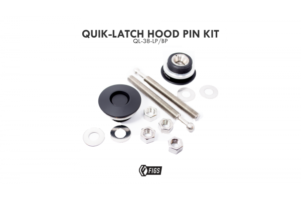 QUIK-LATCH HOOD PIN KIT QL-38-LP/BP