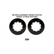 RB 2-PIECE REPLACEMENT FRONT ROTORS GSF AND RCF
