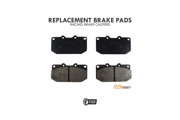 2001-2005 LEXUS IS300 REPLACEMENT STREET BRAKE PADS WITH RB CALIPERS