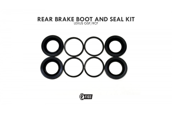 REAR BRAKE BOOT AND SEALS KIT RC F GS F HIGH TEMP