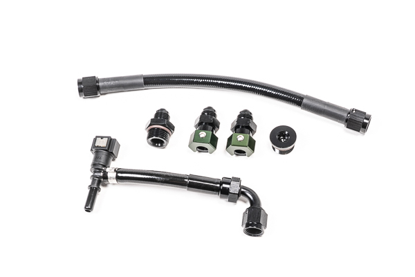 Radium Engineering Toyota MK5 Supra Fuel Rail Plumbing Kit Radium Engineering Toyota MK5 Supra Fuel Rail Plumbing Kit