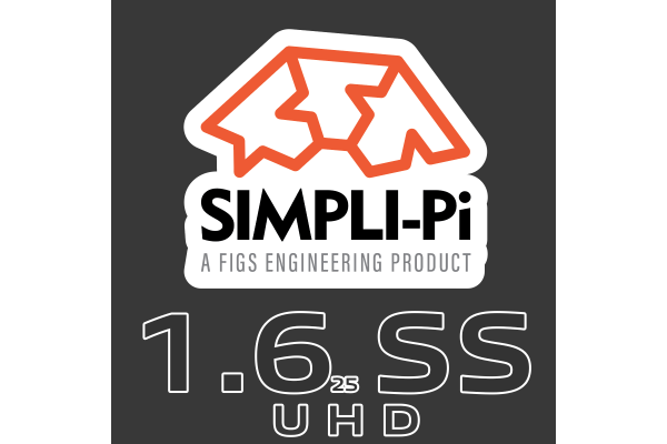 SIMPLI-PI  1.625" UHD SS INTERLOCKING PIE CUTS