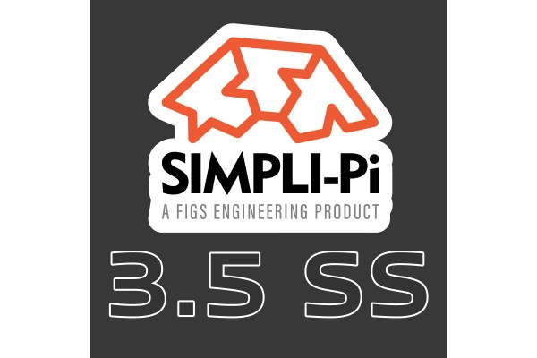 SIMPLI-PI 3.5" SS  INTERLOCKING PIE CUTS