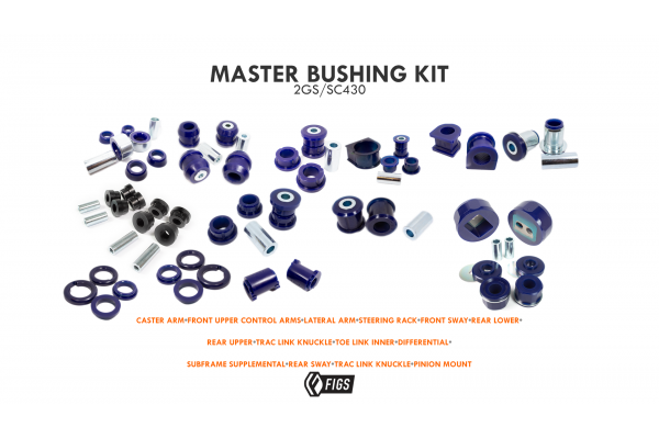 2001-2005 LEXUS GS430 MASTER BUSHING KIT