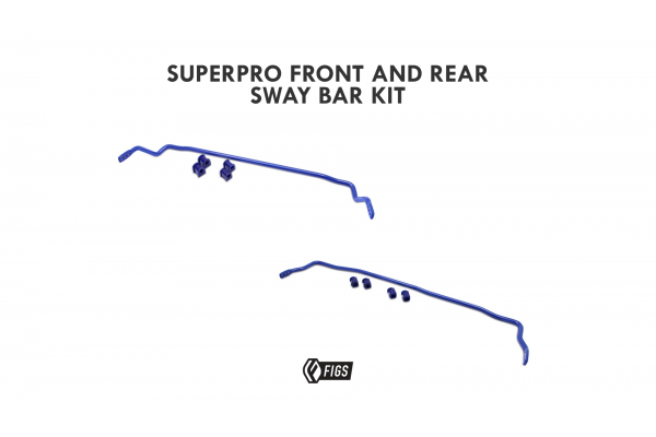 1991-1995 TOYOTA MR2 FRONT AND REAR SWAY BAR SET 1991-1995 TOYOTA MR2 FRONT AND REAR SWAY BAR SET