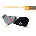 FIGS EMBROIDERED F BEANIE