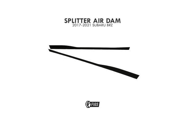 SPLITTER AIR DAM - (2017-2021) SUBARU BRZ