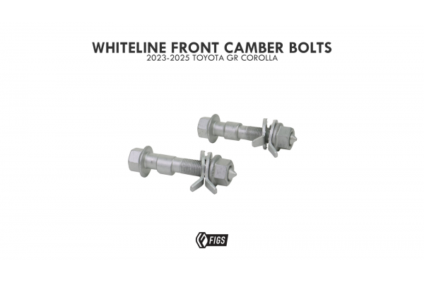 2023-2025 TOYOTA GR COROLLA WHITELINE CAMBER BOLTS 2023-2025 TOYOTA GR COROLLA WHITELINE CAMBER BOLTS