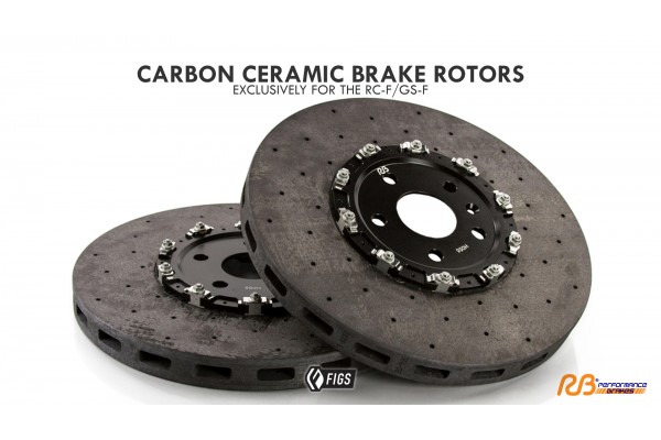RB FRONT OE-REPLACEMENT 380MMx34 CCM ROTORS ONLY RC-F GS-F