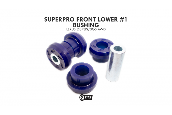 FRONT LOWER ARM FRONT MOUNT #1 POLY BUSHING 90 HIGH PERFORMANCE GEN 3IS 2IS 3GS AWD 