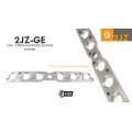 DIY 2JZ-GE NA-T PORTED TURBO MANIFOLD FLANGE 304 STAINLESS LASERCUT