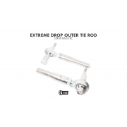 EXTREME DROP ADJUSTABLE V2 OUTER TIE ROD ENDS WITH BUMP STEER SPACERS SUPRA SC GS LS
