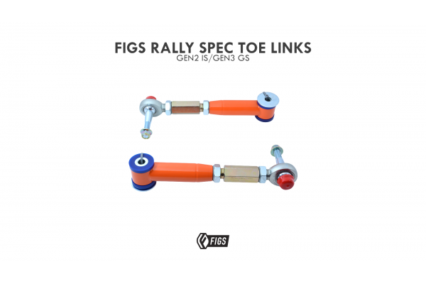 FIGS RALLY SPEC TOE LINKS G2 IS/ G3 GS IS-F ISX50 GS350 GS460 FIGS RALLY SPEC TOE LINKS G2 IS/ G3 GS IS-F ISX50 GS350 GS460