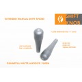 FIGS ANODIZED ALUMINUM EXTENDED MANUAL SHIFT KNOB