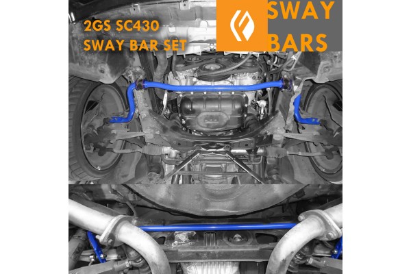 SWAY BAR SET GEN2 GS300/400/430 SC430