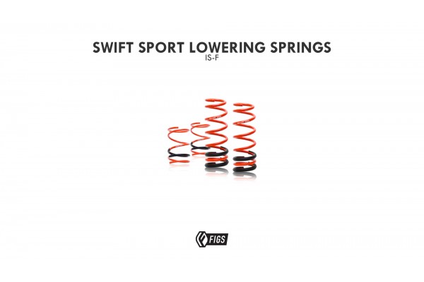 SWIFT SPORT LOWERING SPRINGS IS-F ALL YEARS